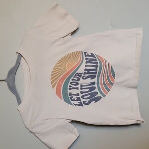 Let Your Soul Shine t-shirt size 2T
